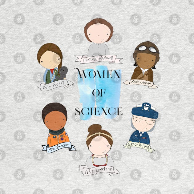 Women of Science by Jen Talley Design